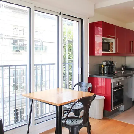 Charming Studio Of 23 M Close To The Sacre-Coeur Paris Exterior photo